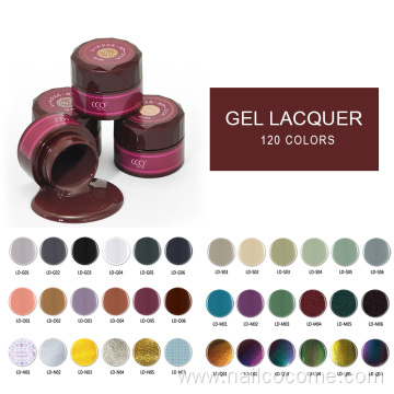 CCO New Products 120 Colors Soak Off Professional Uv Gel Lacquer Nail Paint